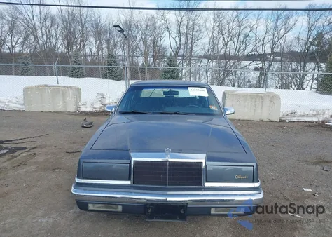 1989 Chrysler New Yorker C-Body из США, поврежденный, VIN 1C3BC4638KD617090